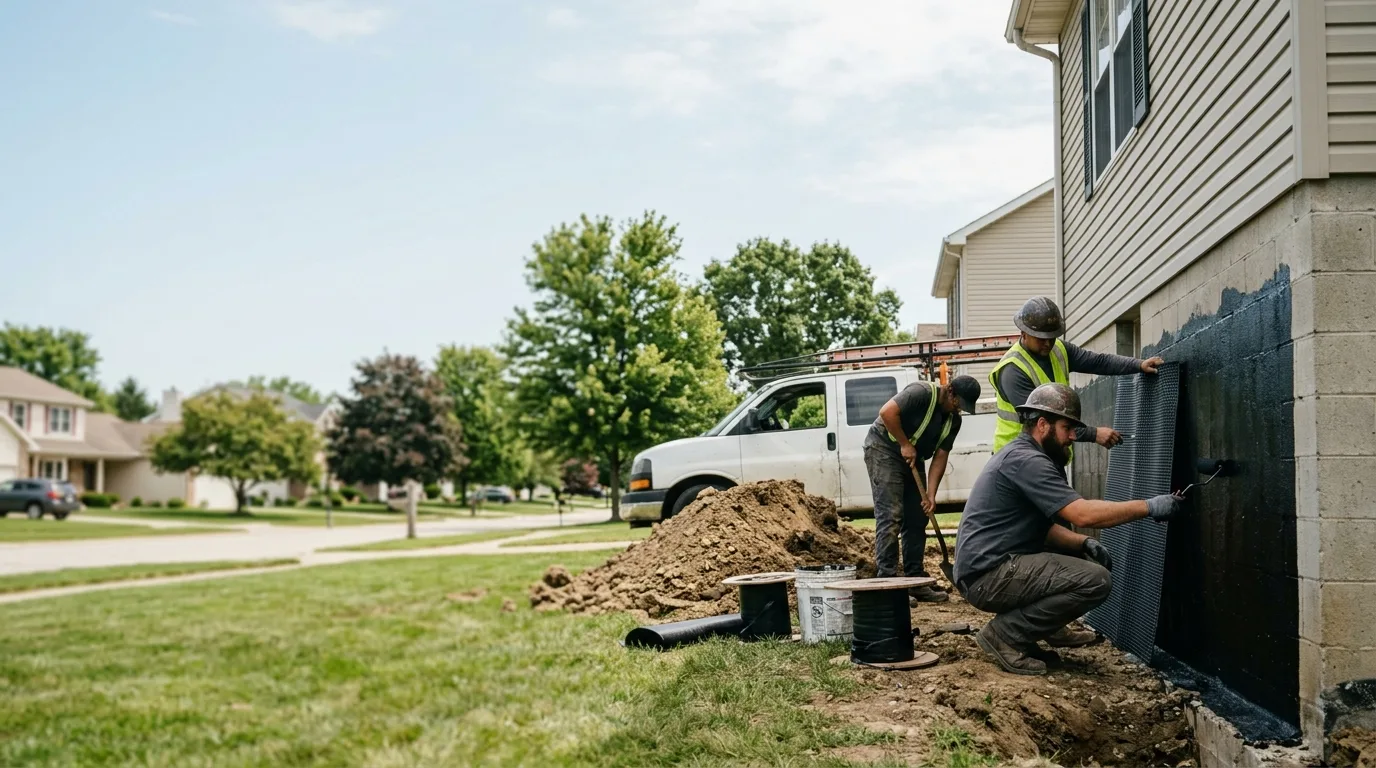 Basement Waterproofing in Thornton, IL near me